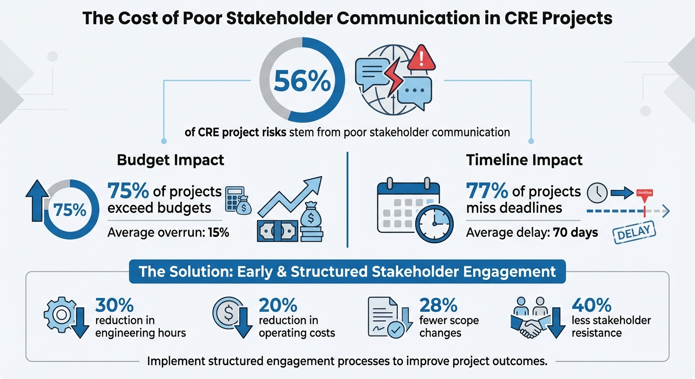Impact of Poor Stakeholder Communication on CRE Projects
